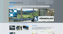 Desktop Screenshot of finestresanoia.com
